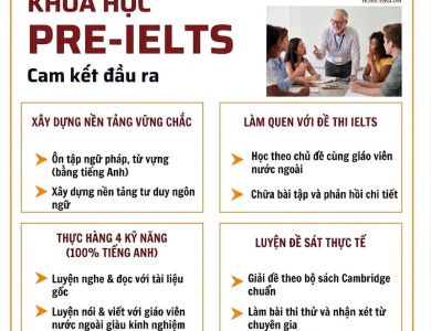 Tuyển sinh lớp Pre-Ielts thầy Phillipine
